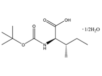 N-（叔丁氧羰基）-L-異亮氨酸半水合物，98%（HPLC）