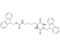 Nα,Nε-雙[(9H-芴-9-基甲氧基)羰基]-L-賴氨酸，98%（HPLC)